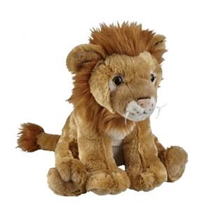 Pluche bruine leeuw knuffel 30 cm speelgoed -
