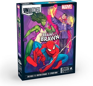 Restoration Games Unmatched Marvel: Brains and Brawn