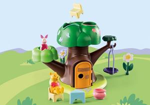 Playmobil 1.2.3 Winnie de Poeh Boomhut