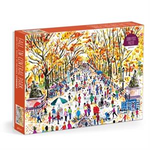 Michael Storrings Fall In Central Park 1000 Piece Puzzle
