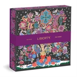 galison Liberty Christmas Tree Of Life 500 Piece Foil Puzzle -   (ISBN: 9780735376847)