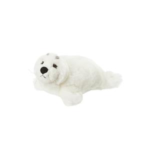 Pluche kleine witte zeehond pup knuffel van 16 cm -