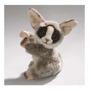 CarlDick Pluche knuffel aap Galago nachtdiertje 18 cm -