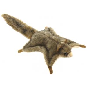 pluche vliegende eekhoorn knuffel 21 cm -
