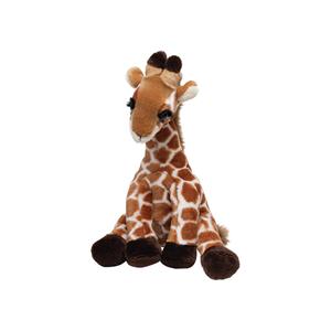 Nature Planet Pluche Afrikaanse Giraffe knuffel van 30 cm -