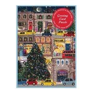 Joy Laforme Winter Lights Greeting Card Puzzle -  Galison (ISBN: 9780735378995)