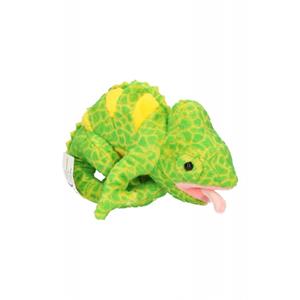 Pluche kameleon 19 cm -