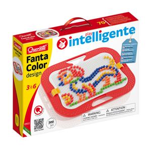 Quercetti Insteekspel mozaïek Fanta Color Design (300 stukjes)