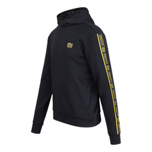 Sportus.nl Cruyff Sports - Xicota Taped Hoodie - Zwart/ Goud