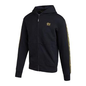 Sportus.nl Cruyff Sports - Xicota Hooded Trainingsjack - Zwart/ Goud