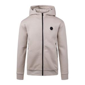 Sportus.nl Cruyff - Forth Hooded Trainingsjack - Beige