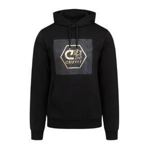 Sportus.nl Cruyff - Explore Hoodie - Zwart/ Goud