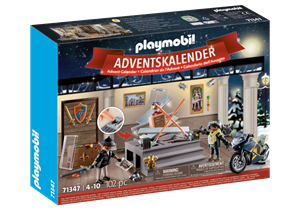 playmobil Adventskalender Politie museumdiefstal