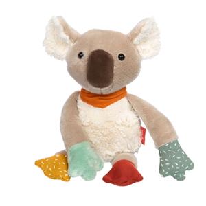 Sigikid Knuffel Koala Swetty Yellow grijs/wit