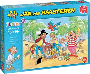 Jumbo Jan van Haasteren Junior 13 - Schatzoeken Puzzel (150 stukjes)