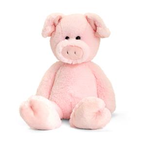 Keel Toys Pluche knuffel dier varken 25 cm -