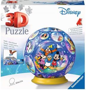 Ravensburger Verlag Ravensburger 11561 - Disney Charaktere, 3D-Puzzle-Ball, 72 Teile