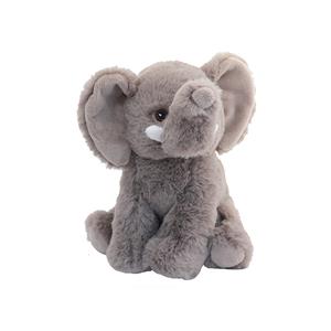 Nature Planet Pluche knuffel olifant van 19 cm -