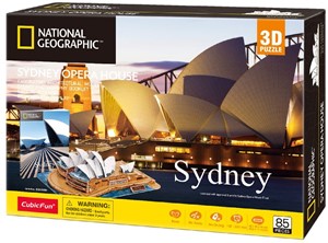 CubicFun National Geographic - Opera House 3D Puzzel