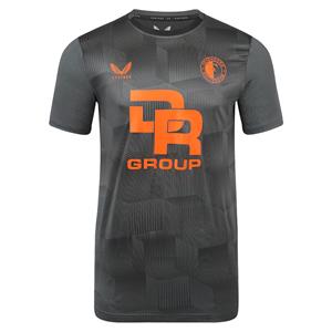 Feyenoord Trainingsshirt 2023-2024 Kids Grijs Oranje Zwart