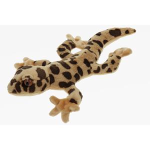 Merkloos Pluche knuffel dieren Gekko hagedis van 27 cm -