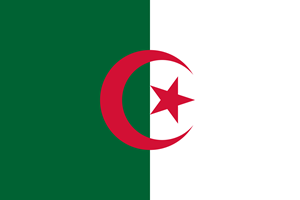 Vlag Algerije 70x100cm