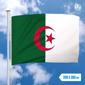 Vlag Algerije 200x300cm