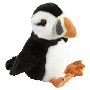 Ravensden Pluche knuffel dieren Papegaaiduiker vogel van 18 cm -