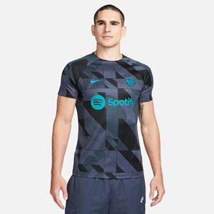 Nike Barcelona Trainingsshirt Dri-FIT Pre Match - Donker Blauw/Turquoise/Zwart