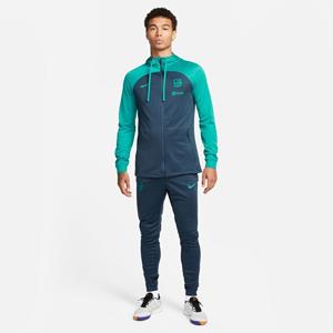 Nike Barcelona Trainingspak Dri-FIT Strike - Donker Blauw/Turquoise