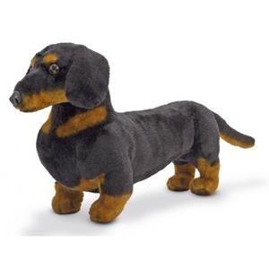 Heunec Pluche hond knuffel Teckel cm -