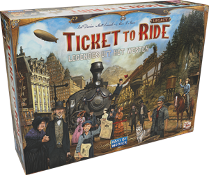 Days Of Wonder Ticket to Ride Legacy - Legendes uit het Westen