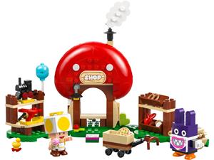 LEGO Uitbreidingsset: Nabbit bij Toads winkeltje