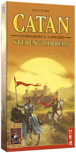 999 Games Catan - Uitbreiding Steden & Ridders 5/6 spelers