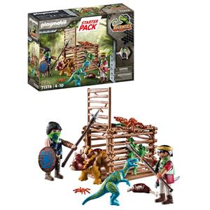 PLAYMOBIL 71378 Starter Pack Befreiung des Triceratops