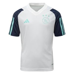 Adidas Ajax Trainingsshirt Tiro 23 - Wit/Groen Kids