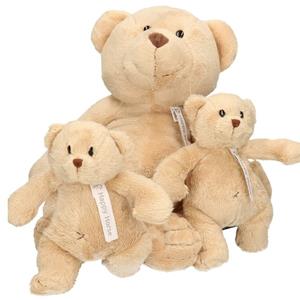 Happy Horse 3x Pluche mama en kind Buster knuffelberen 40/23 cm knuffels -