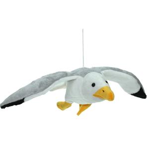 Cornelissen Pluche knuffel dieren Zeemeeuw vogel van 31 cm -