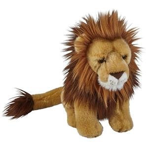 Ravensden Pluche bruine leeuw knuffel 28 cm speelgoed -