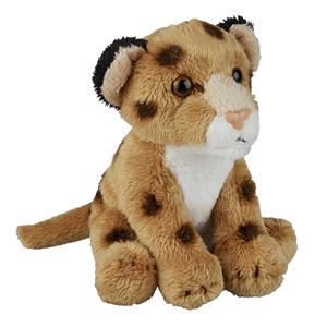 Ravensden Pluche knuffel dieren Luipaard 15 cm -