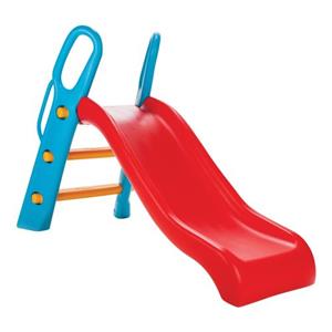 Bingo Rutsche in Rot & Blau Kinderrutsche aus Kunststoff Rutsche für Kinder ab 3 Jahren 140 cm - Rot - Pilsan