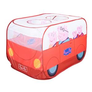 Roba Pop-up speelbus Peppa Pig rood