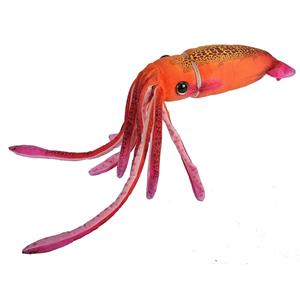Pluche oranje octopus/inktvis knuffel cm speelgoed -