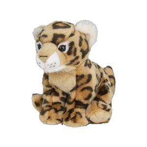 Nature Planet Pluche Luipaard knuffel van 22 cm -