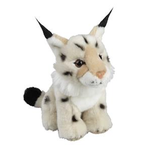 Ravensden Pluche knuffel dieren Lynx 18 cm -