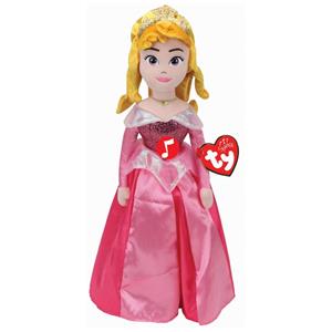 TY Deutschland Aurora Prinzessin mit Sound - Disney - Beanie Babies - Med