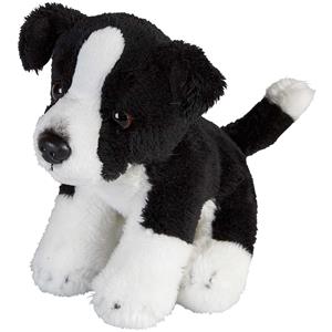 Ravensden Pluche knuffel dieren Border Collie hond van 15 cm -