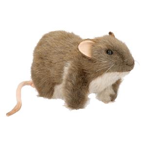 Hansa pluche rat knuffel 19 cm -