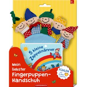 Coppenrath Verlag SPIEGELBURG COPPENRATH 5 kleine fidget spinners - Mijn favoriete vingerpop handschoen