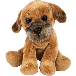 Suki Gifts Pluche knuffel dieren Border Terrier hond 22 cm -